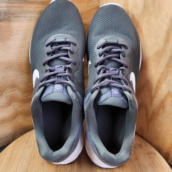 Nike Mens Revolution 6 Gray Running Shoes Size 10.5 Sneakers - Picture 6 of 9